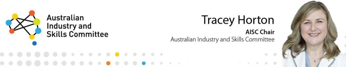 An banner image of the AISC Chair - Tracey Horton